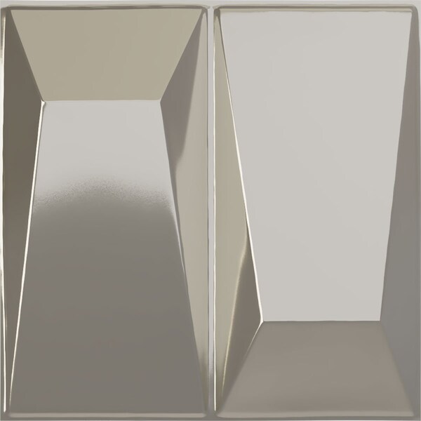 Ekena Millwork 11 7/8in. W x 11 7/8in. H Locke EnduraWall Decorative 3D Wall Panel Covers 0.98 Sq. Ft. WP12X12LOBCR - main